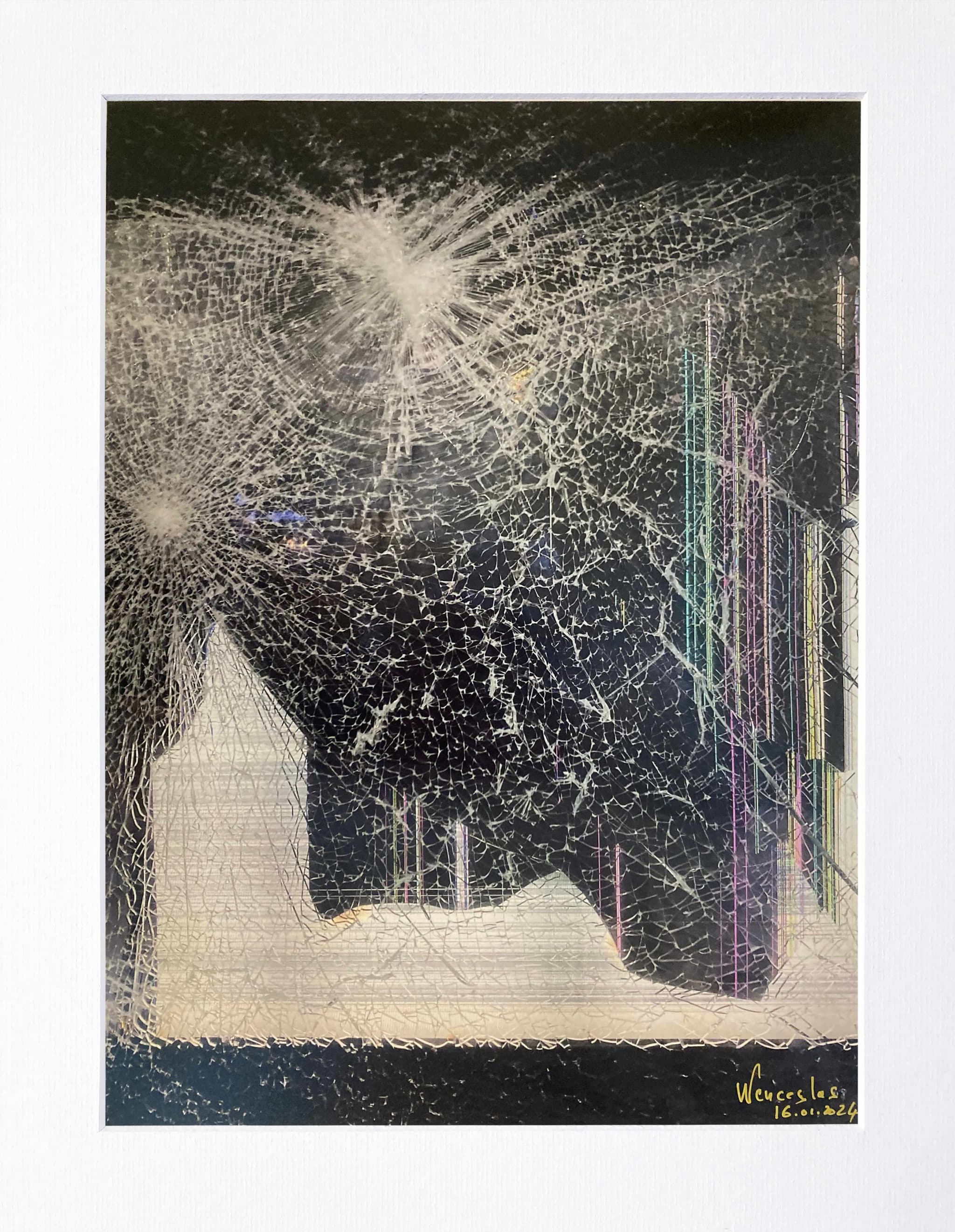 Tempête sur l'abbaye Saint-Victor