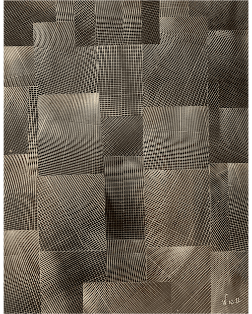 Twin Towers (Hommage à Soulages II)